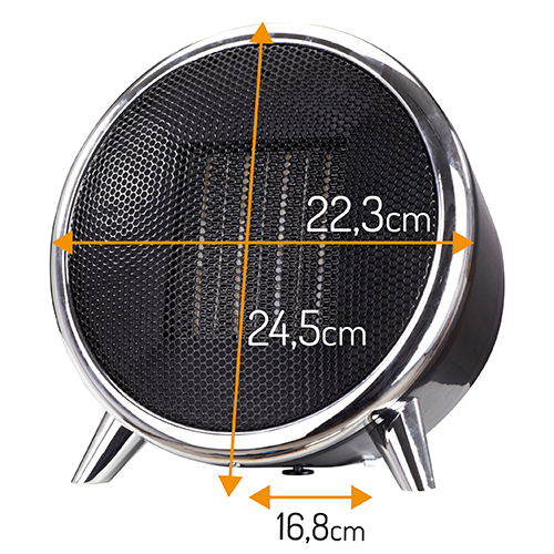 Keramický ventilátorový ohrievač Adler 1500W